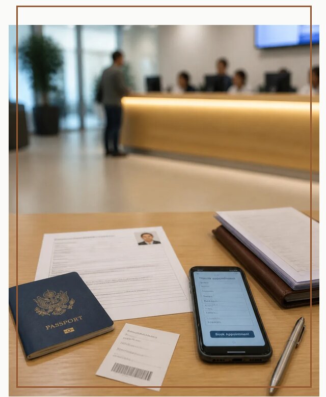 Запись в визовый центр в Калининграде для подачи документов