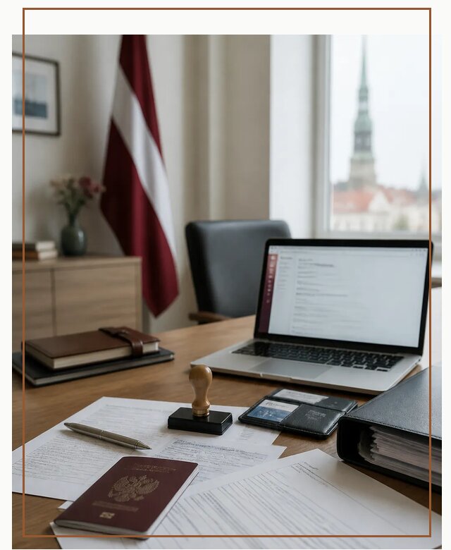 Оформление вида на жительство в Латвии под ключ в Калининграде