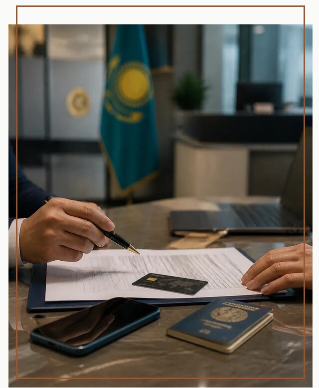 Открытие счета и банковской карты в Казахстане в Калининграде