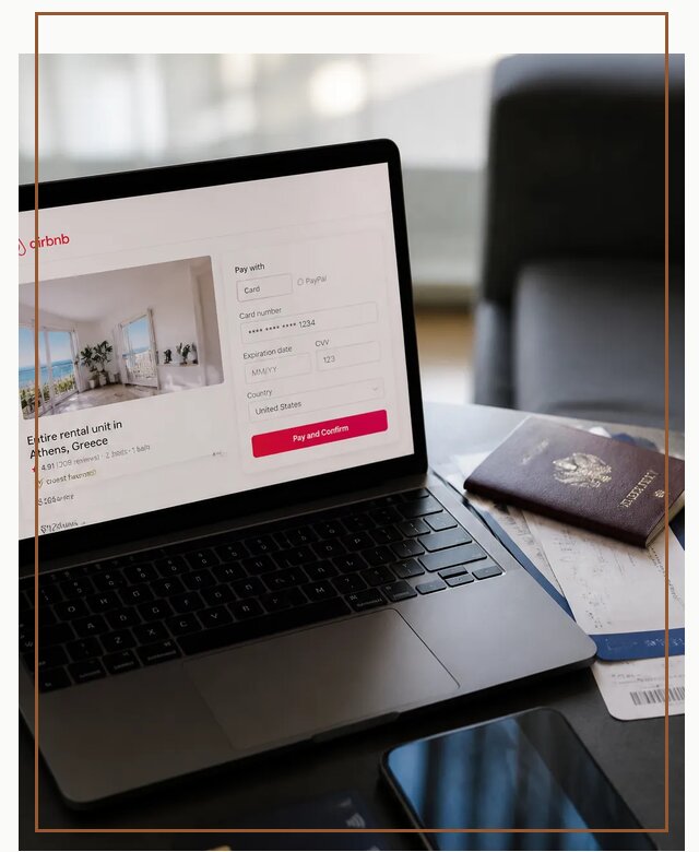 Оплата бронирования Airbnb онлайн для проживания в Калининграде